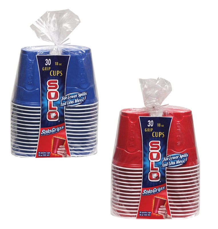 SOLO - Solo Plastic Everyday Cups 30 pk