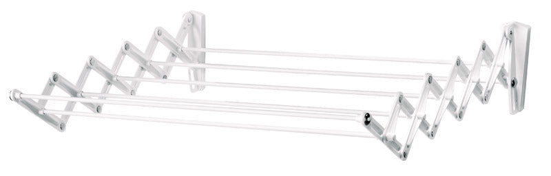 POLDER - Polder 24 in. H X 24 in. W X 18 in. D Steel Accordian Collapsible Clothes Drying Rack