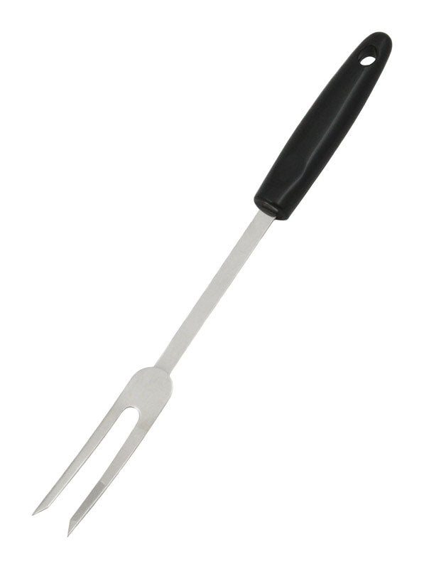 CHEF CRAFT - Chef Craft Black/Silver Stainless Steel Fork - Case of 3