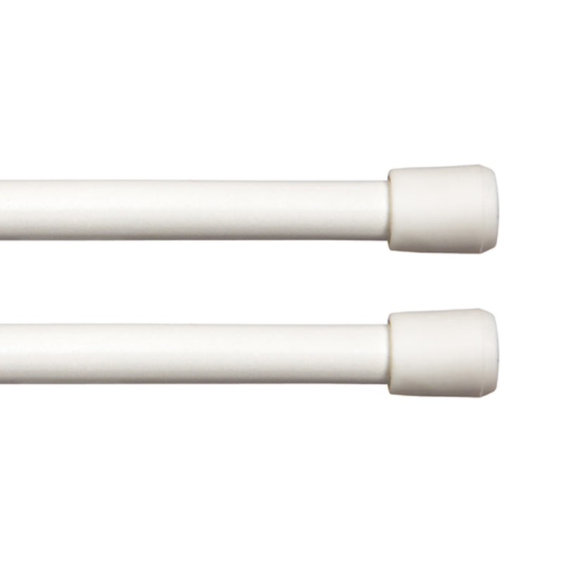 KENNEY - Kenney Enamel White Tension Rod 11 in. L X 16 in. L