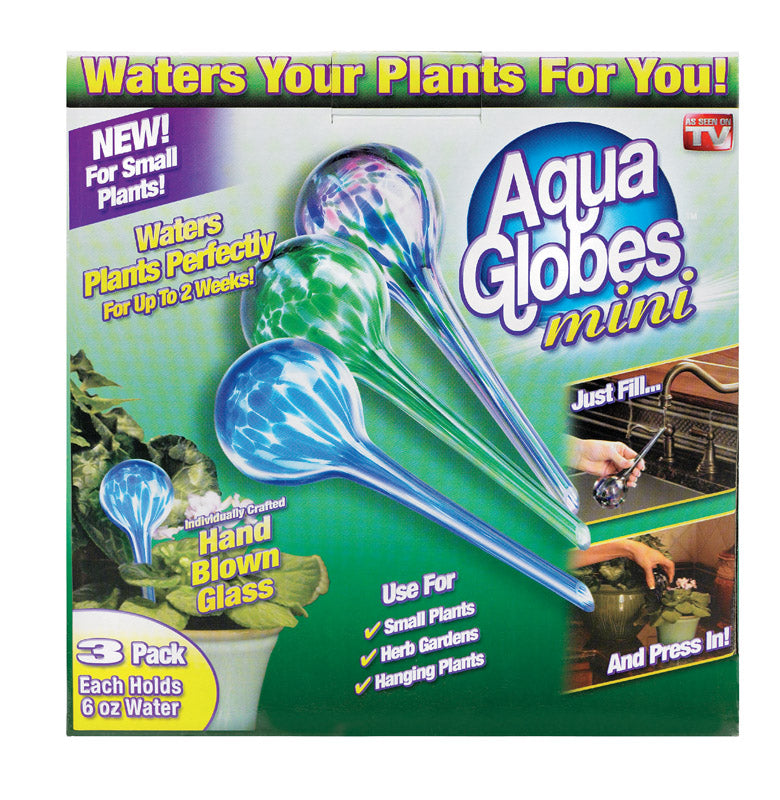 AQUA GLOBE - Aqua Globe As Seen On TV Assorted Glass Aqua Globe [AQGMINI6]
