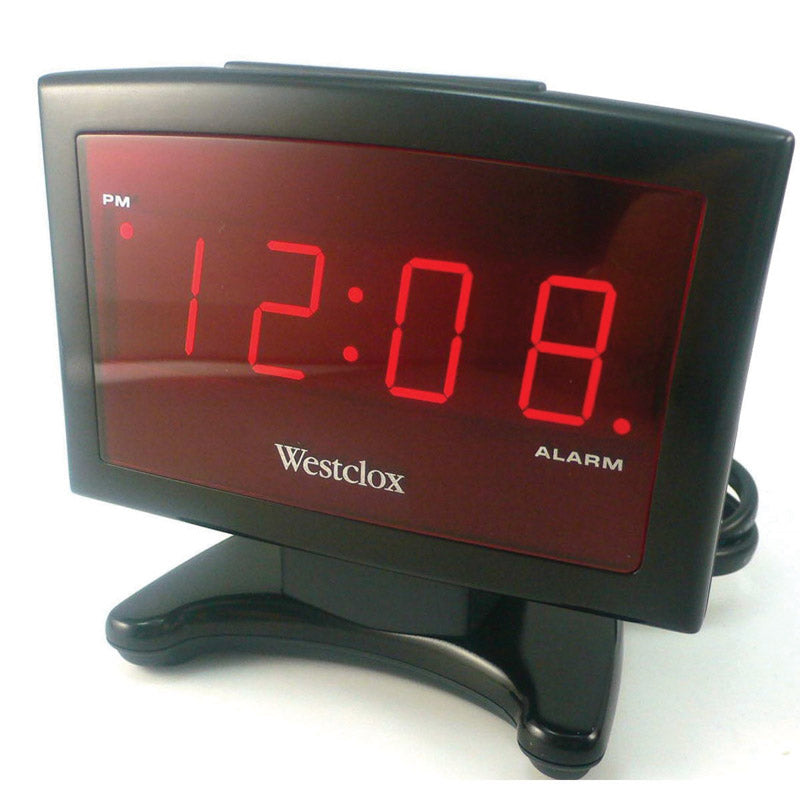 WESTCLOX - Westclox 2.25 in. Black Alarm Clock Digital