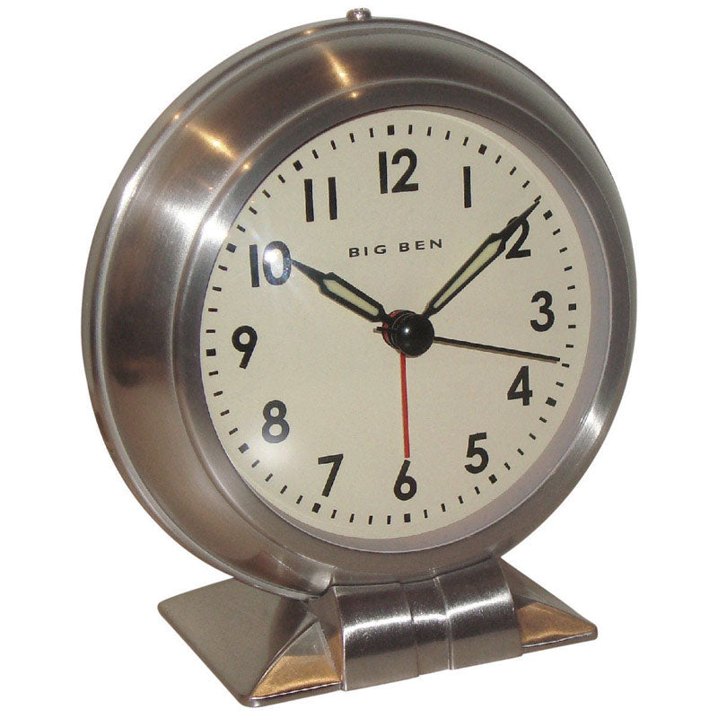WESTCLOX - Westclox Big Ben 3.8 in. Silver Alarm Clock Analog