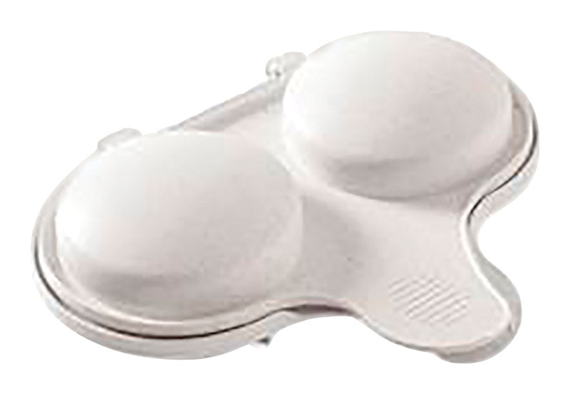 NORDIC WARE - Nordic Ware White Plastic Egg Poacher