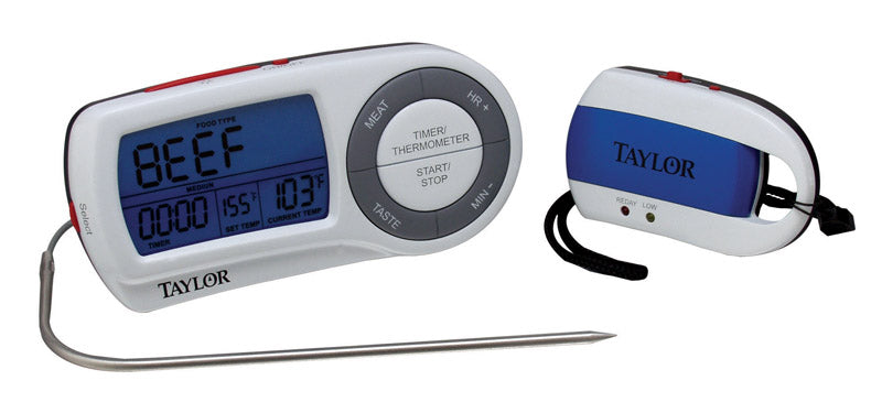 TAYLOR - Taylor Instant Read Digital Wireless Remote Probe Thermometer