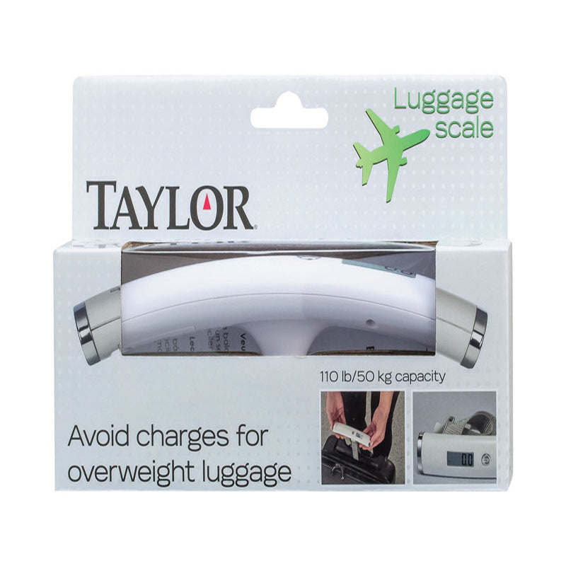 TAYLOR - Taylor White Luggage Scale
