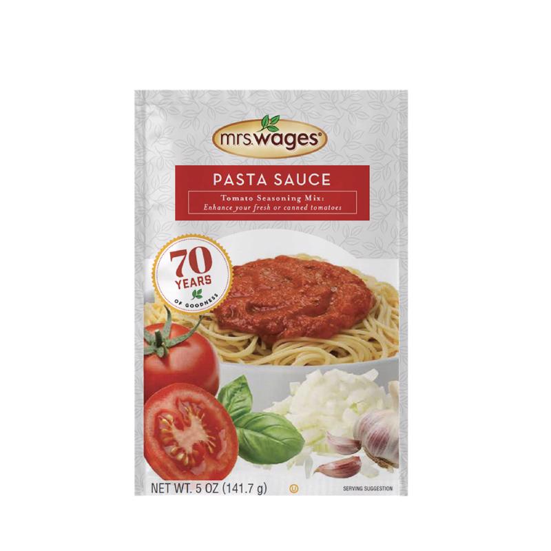 MRS. WAGES - Mrs. Wages Pasta Sauce Tomato Mix 5 oz 1 pk - Case of 12