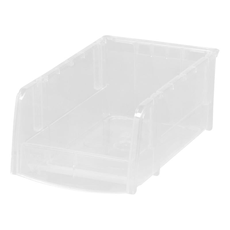 IRIS - IRIS Clear Storage Bin 3 in. H X 4.5 in. W X 7.5 in. D Stackable - Case of 12