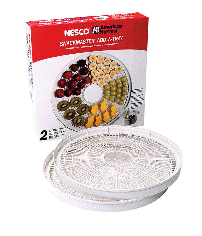 NESCO - Nesco White 2 each Food Dehydrator Tray