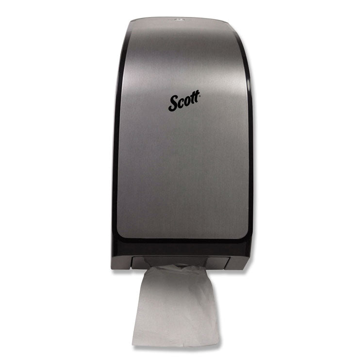 Scott - Pro Coreless Jumbo Roll Tissue Dispenser, 7.37 x 14 x 6.13, Faux Stainless