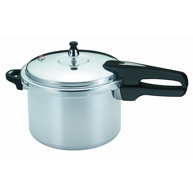 MIRRO - Mirro Polished Aluminum Pressure Cooker 6 qt Black/Silver