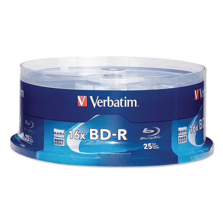 Verbatim - BD-R Blu-Ray Disc, 25 GB, 16x, White, 25/Pack