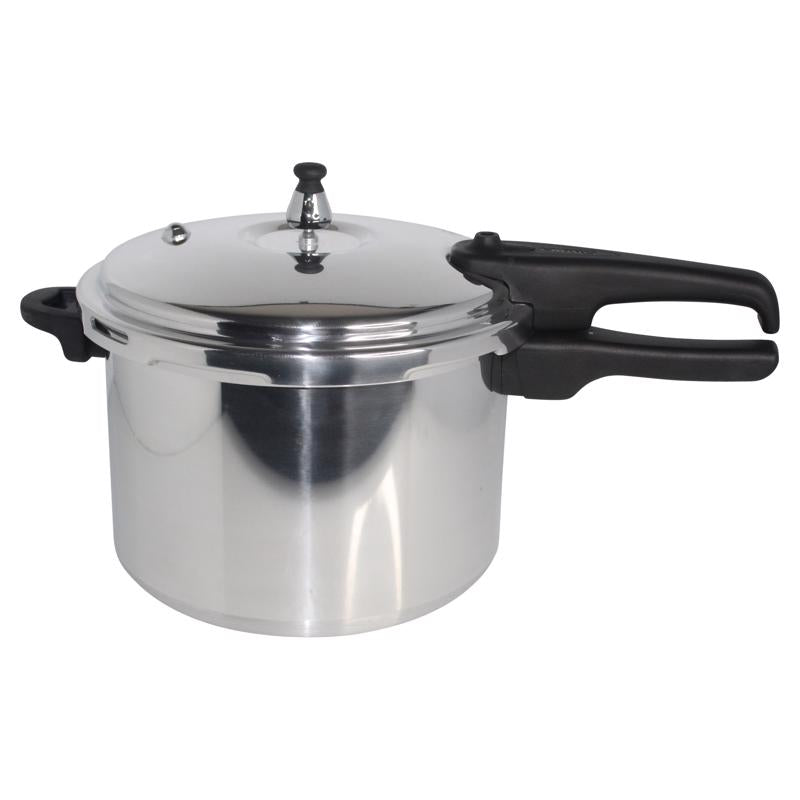 MIRRO - Mirro Polished Aluminum Pressure Cooker 8 qt Black/Silver