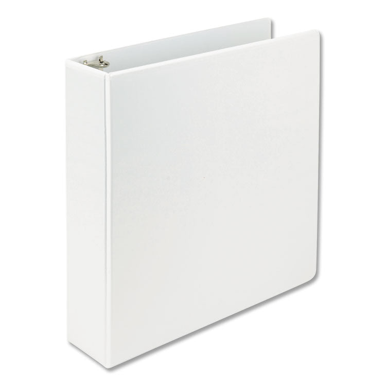 Samsill - Earth's Choice Plant-Based D-Ring View Binder, 3 Rings, 2" Capacity, 11 x 8.5, White