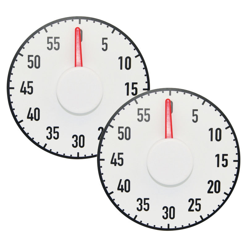 ASHLEY PRODUCTIONS - Magnetic Big Timer, 7.5", Pack of 2