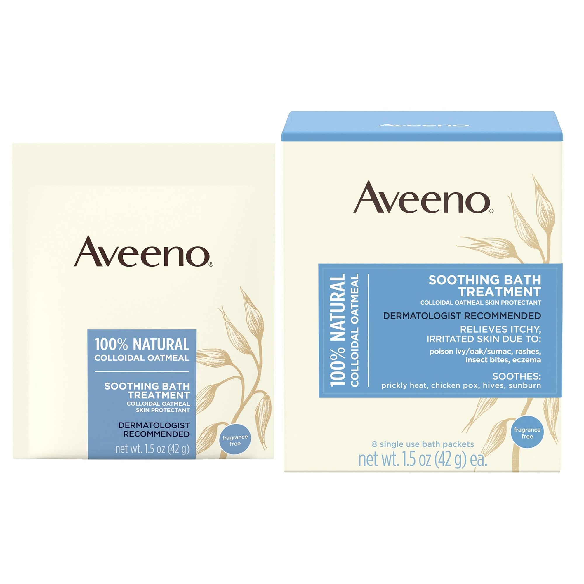 Johnson & Johnson Consumer - Bath Additive Aveeno® 1.5 oz. Individual Packet Unscented Powder [192/CS]
