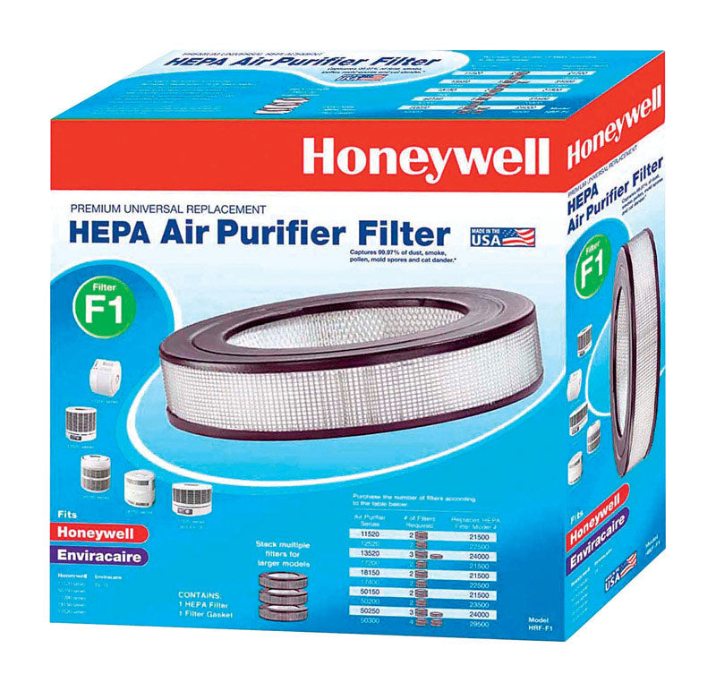 HONEYWELL - Honeywell HEPAClean 14.76 in. H X 4.8 in. W Round HEPA Air Purifier Filter