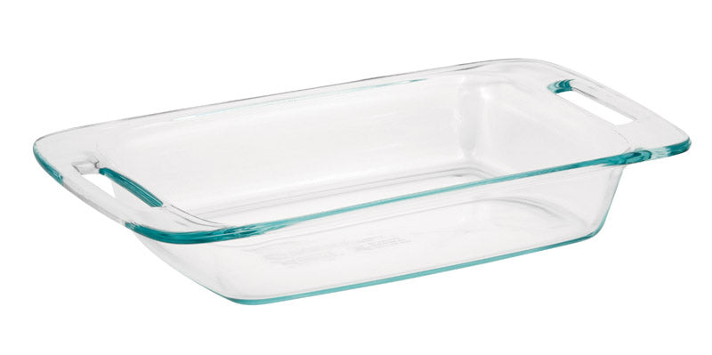 PYREX - Pyrex 9 in. W X 16 in. L Oblong Dish Clear - Case of 4