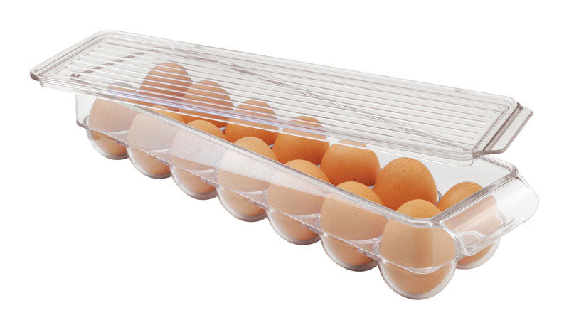 IDESIGN - iDesign 3 in. H X 14.5 in. D Plastic Egg Holder - Case of 6