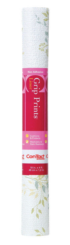 CON-TACT - Con-Tact Grip Prints 4 ft. L X 18 in. W Aspen Aloe Non-Adhesive Shelf Liner - Case of 6