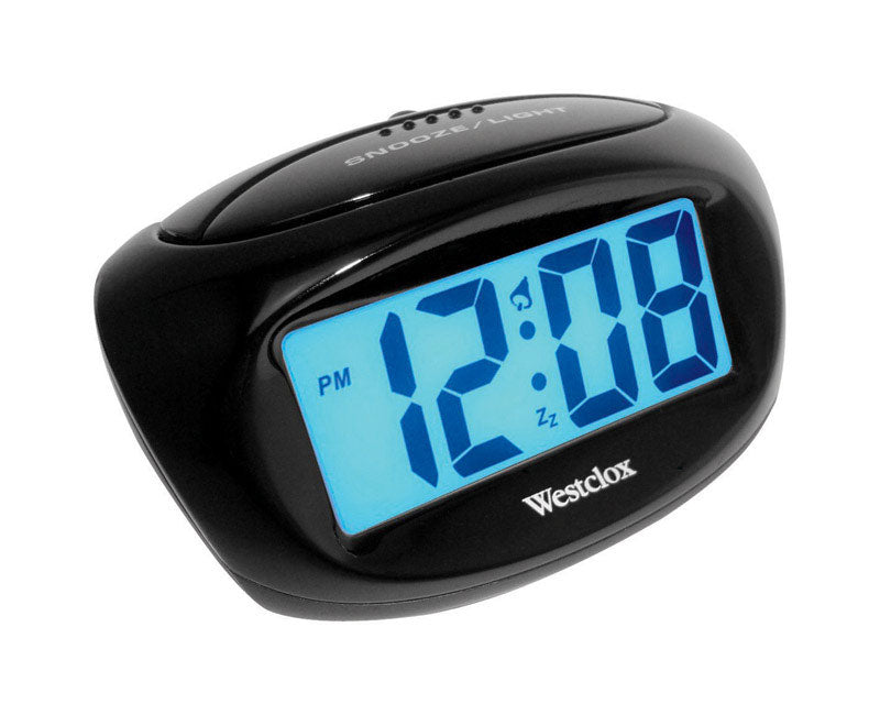 WESTCLOX - Westclox 1 in. Black Alarm Clock Digital