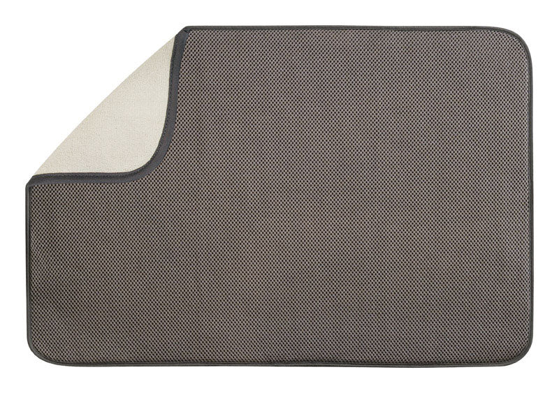 IDESIGN - iDesign Mocha Microfiber Drying Mat