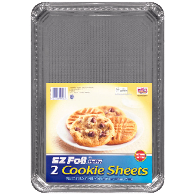 HEFTY - Hefty EZ Foil 10-1/4 in. W X 15 in. L Cookie Sheet Silver 2 pc - Case of 12