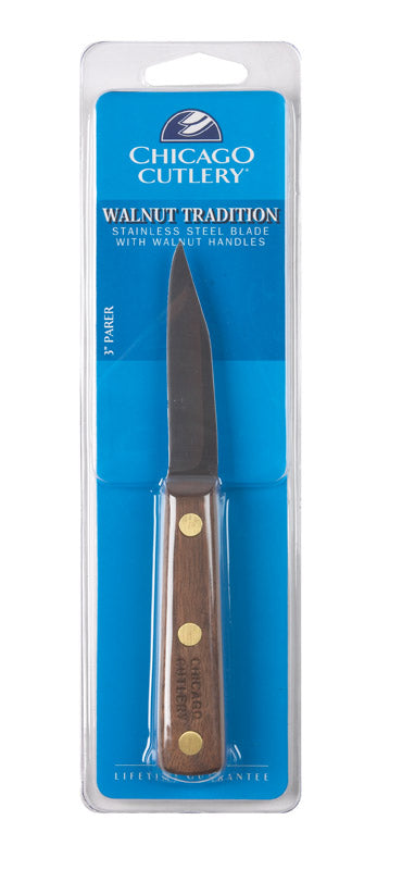 CHICAGO CUTLERY - Chicago Cutlery Walnut Tradition Stainless Steel Paring Knife 1 pc