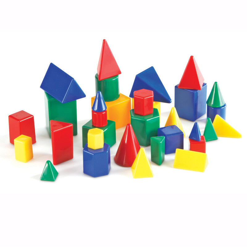 LEARNING RESOURCES - Mini GeoSolids®, Pack of 32
