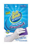 SOFT SCRUB - Soft Scrub Vinyl Cleaning Gloves M White 1 pair