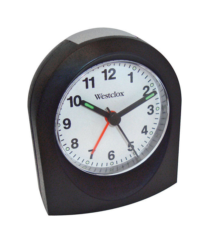 WESTCLOX - Westclox 3 in. Black Alarm Clock Analog