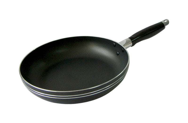 BENE CASA - Bene Casa Aluminum Fry Pan 10 in. Black