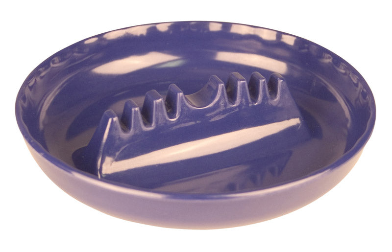 GESSNER - Fox Run Black Melamine Ashtray - Case of 12 [6121]