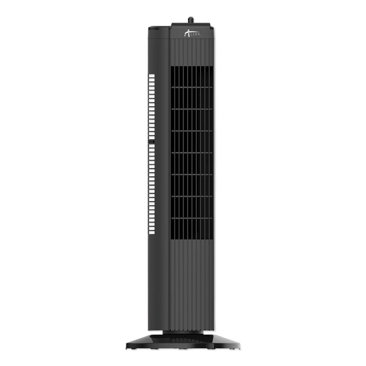 Alera - 28" 3-Speed Tower Fan, Plastic, Black