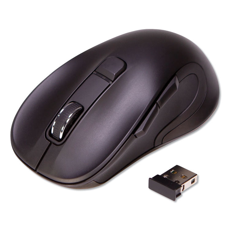 Innovera - Hyper-Fast Scrolling Mouse, 2.4 GHz Frequency/26 ft Wireless Range, Right Hand Use, Black