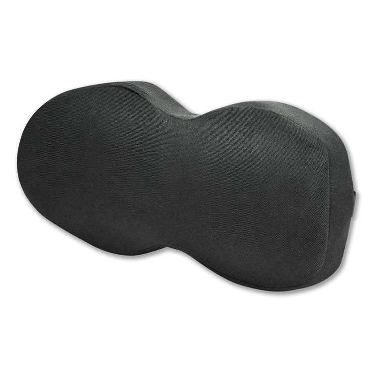 Alera - Lumbar Support Memory Foam Backrest, 13.5 x 3.46 x 6.34, Black