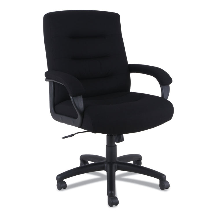 Alera - Alera Kesson Series Mid-Back Office Chair, Supports Up to 300 lb, 18.03" to 21.77" Seat Height, Black