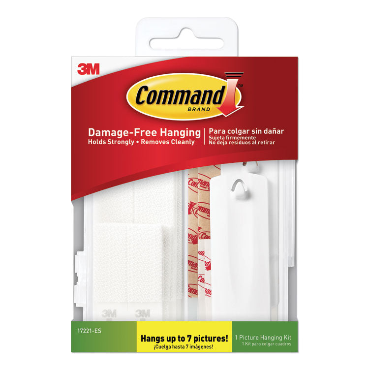 Command - Picture Hanging Kit, Assorted Sizes, 24 Pieces/Pack