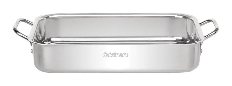 CUISINART - Cuisinart 9-1/4 in. W X 13-1/2 in. L Lasagna Pan Silver