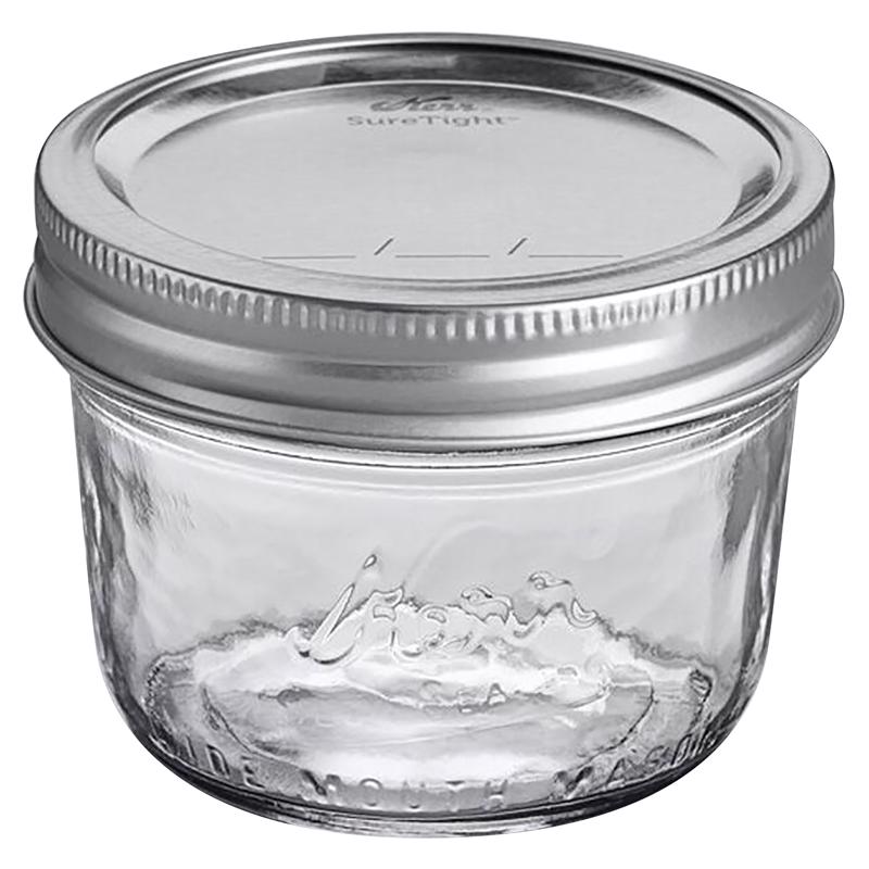 BALL - Kerr Wide Mouth Canning Jar 0.5 pt 12 pk