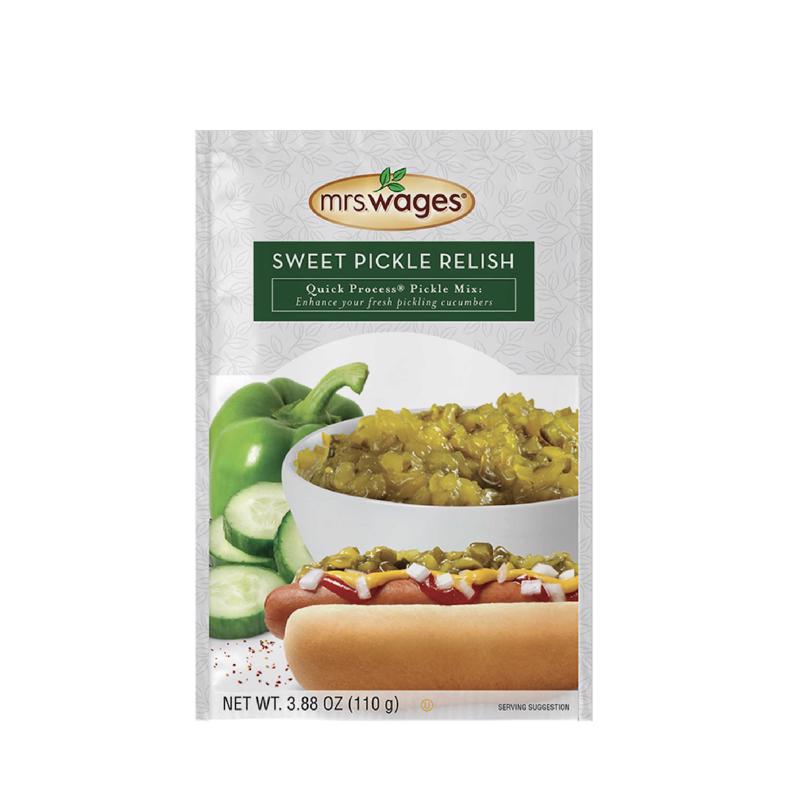 MRS. WAGES - Mrs. Wages Pickle Relish Mix 3.88 oz 1 pk - Case of 12
