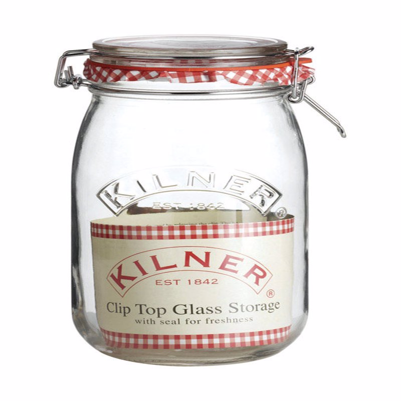 KILNER - Kilner 50.72 oz Clear Storage Jar 1 pk - Case of 12