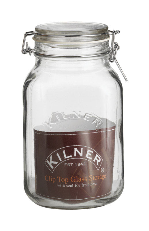 KILNER - Kilner 68 oz Clear Storage Jar 1 pk - Case of 6