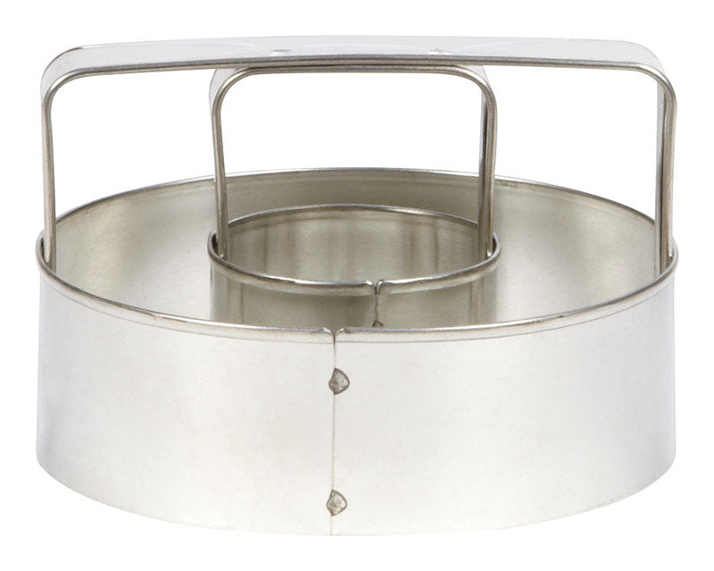 FOX RUN - Fox Run Silver Tin Plated Steel Donut Cutter