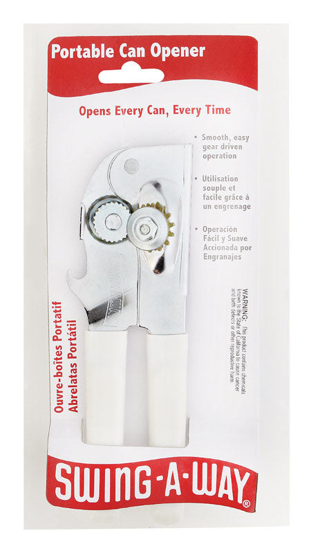 SWING-A-WAY - Swing-A-Way White Steel Manual Can Opener [407WH]