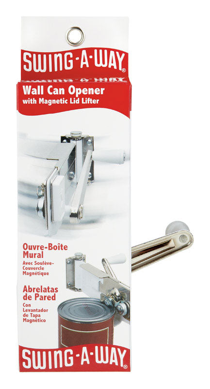 SWING-A-WAY - Swing-A-Way White Steel Manual Can Opener [609WH]