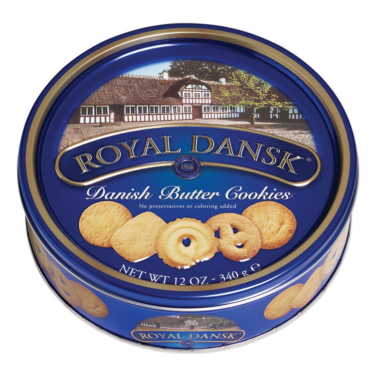 Royal Dansk - Cookies, Danish Butter, 12 oz Tin
