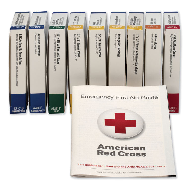 First Aid Only - ANSI Compliant 10 Person First Aid Kit Refill, 65 Pieces