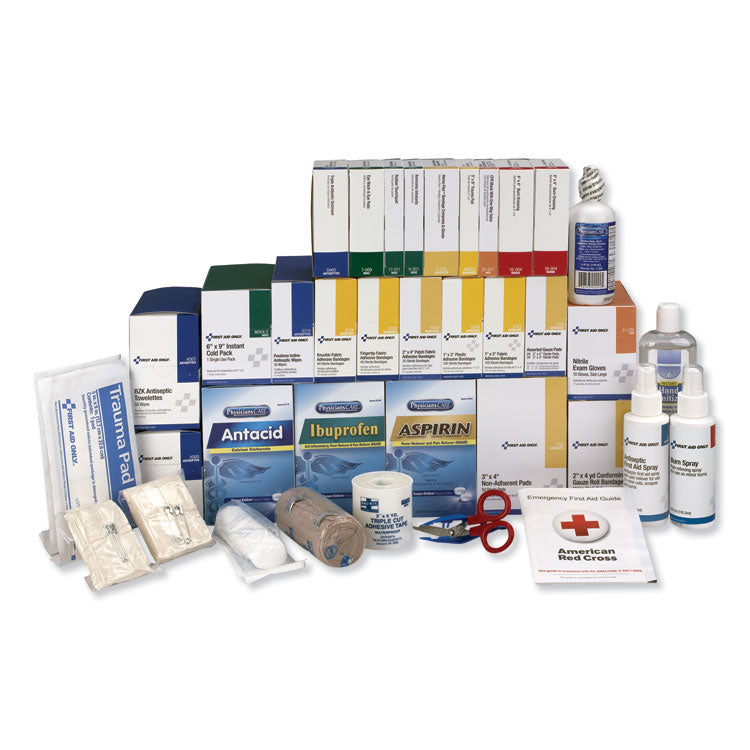First Aid Only - 4 Shelf ANSI Class B+ Refill with Medications, 1,428 Pieces