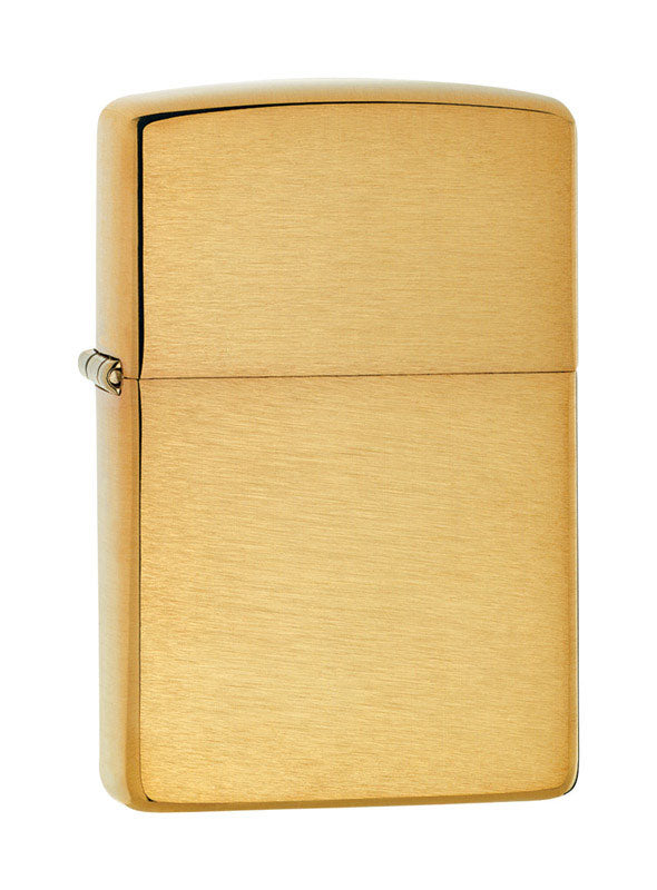 ZIPPO - Zippo Gold Cigarette Lighter 1 pk